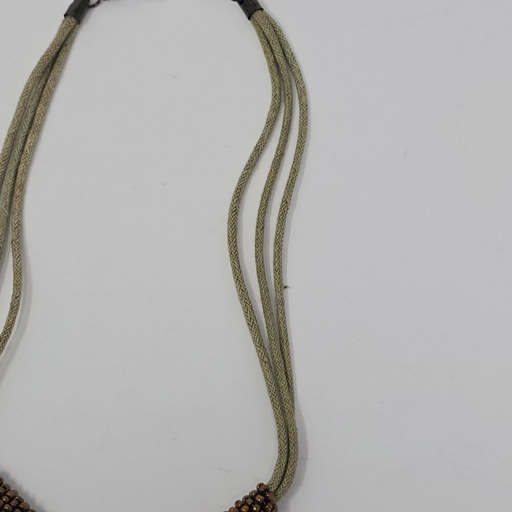 Lia Sophia Gray and Brown Necklace - Picture 7 of 11